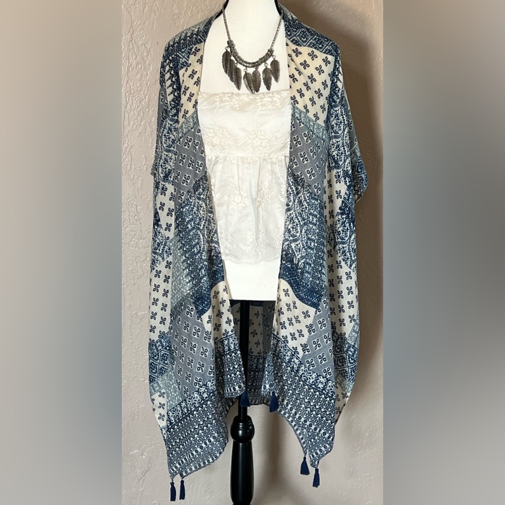 Do Everything In Love Patchwork Kimono - image 2